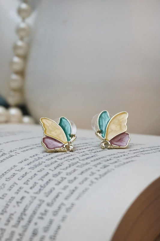 BUTTERFLY STUDS